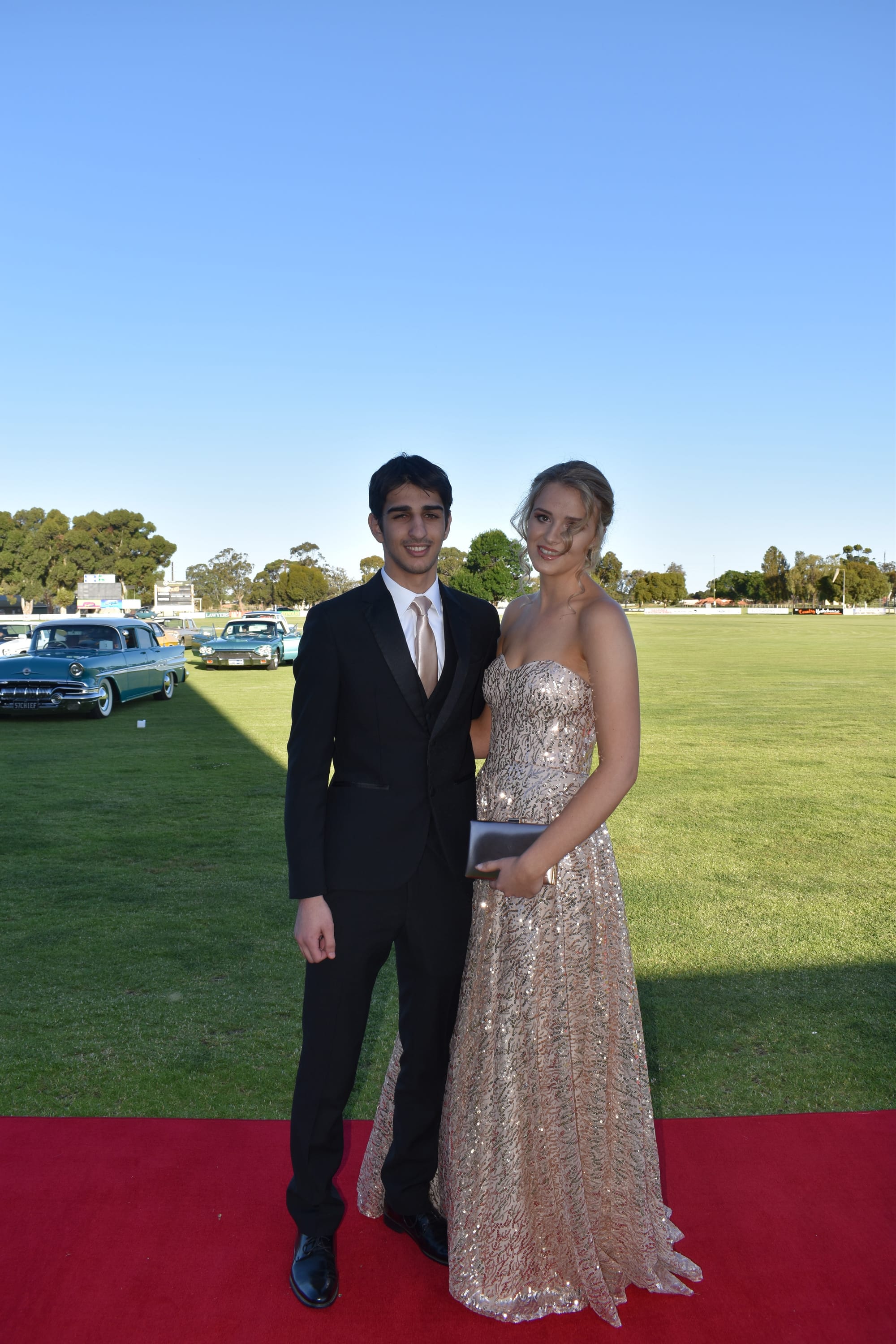 Tony Psarakis and Kayla Wallis