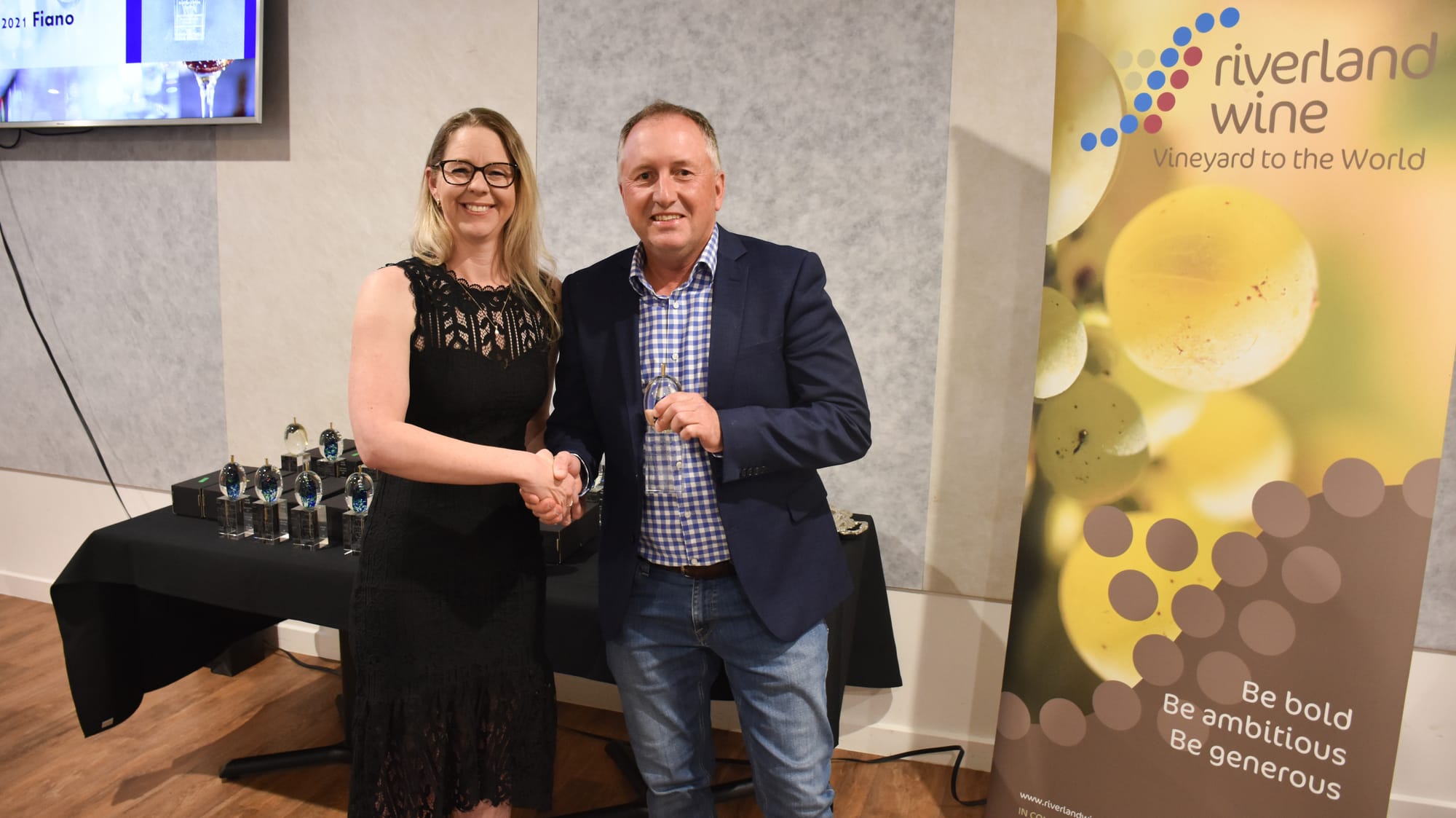 Andrew returns as Jo leaves Riverland Wine
