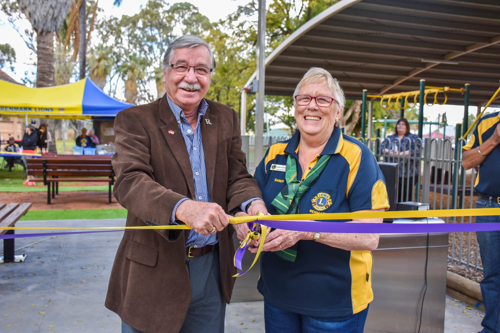 Renmark Lions shelter extension complete
