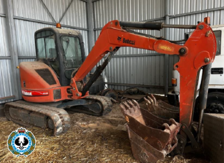 Bobcat stolen from Peake