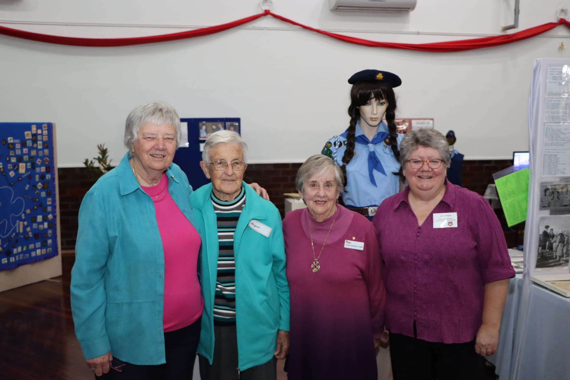 Tradition of Girl Guides on display