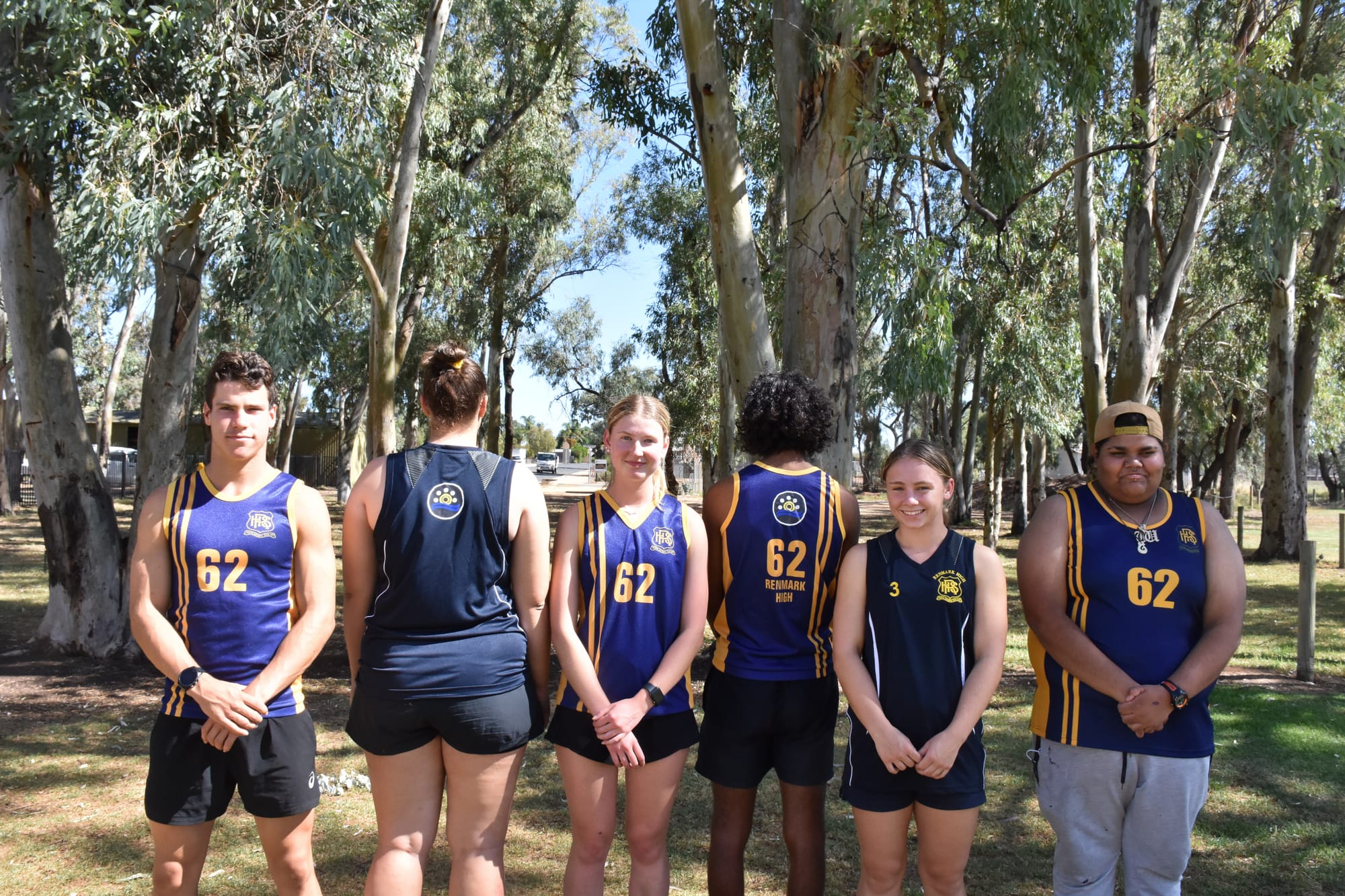 Renmark students sport a new logo