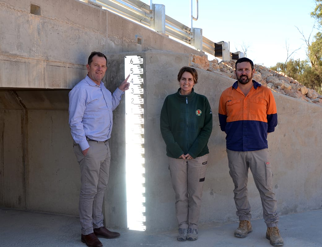 Regulator works complete at ‘iconic’ Katarapko creek