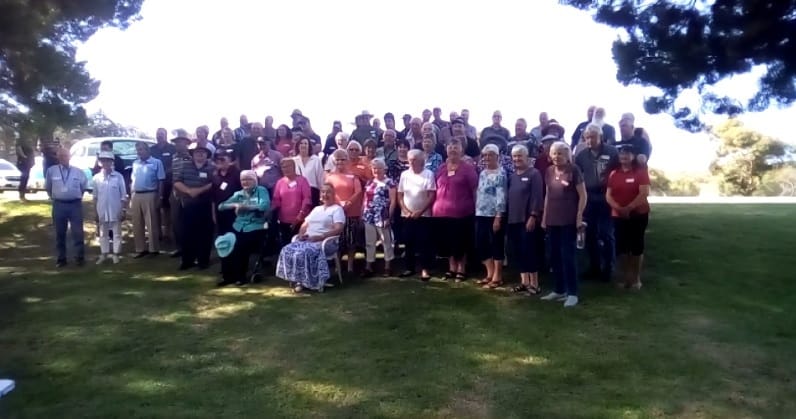 Memorabilia and memories at school reunion