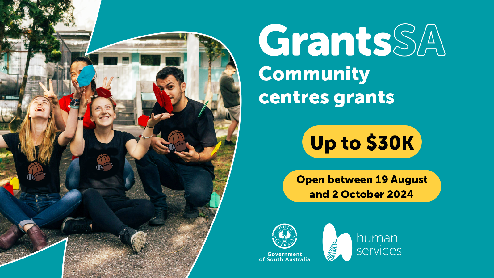 Extra funding for regional community centres
