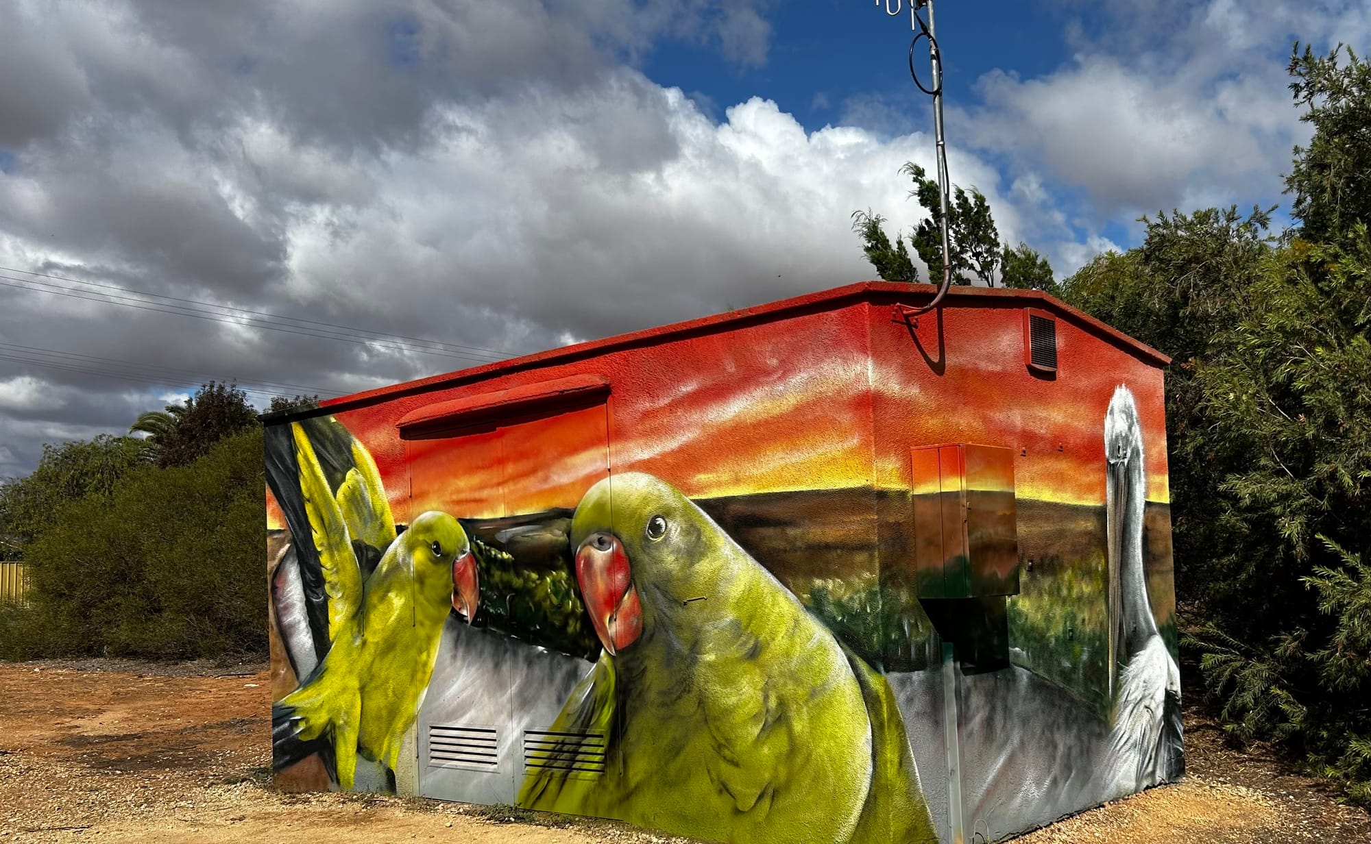 New mural takes flight