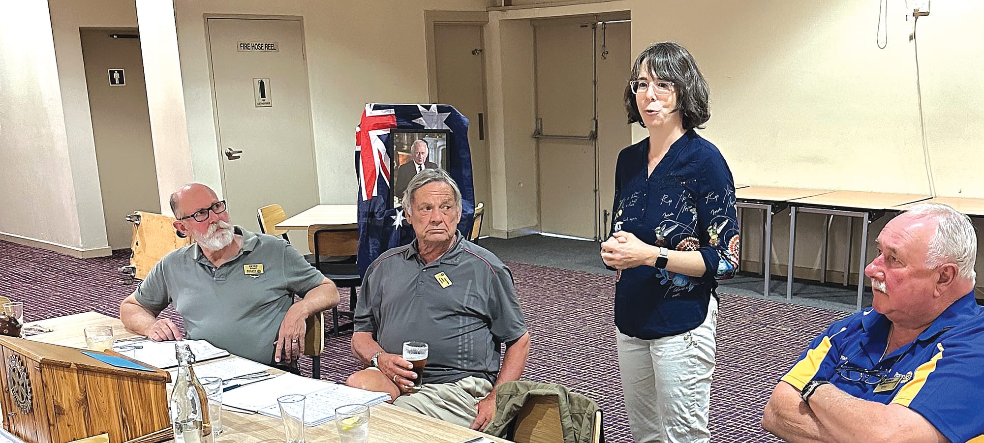 Dr Wilson provides health insights for Loxton Rotary