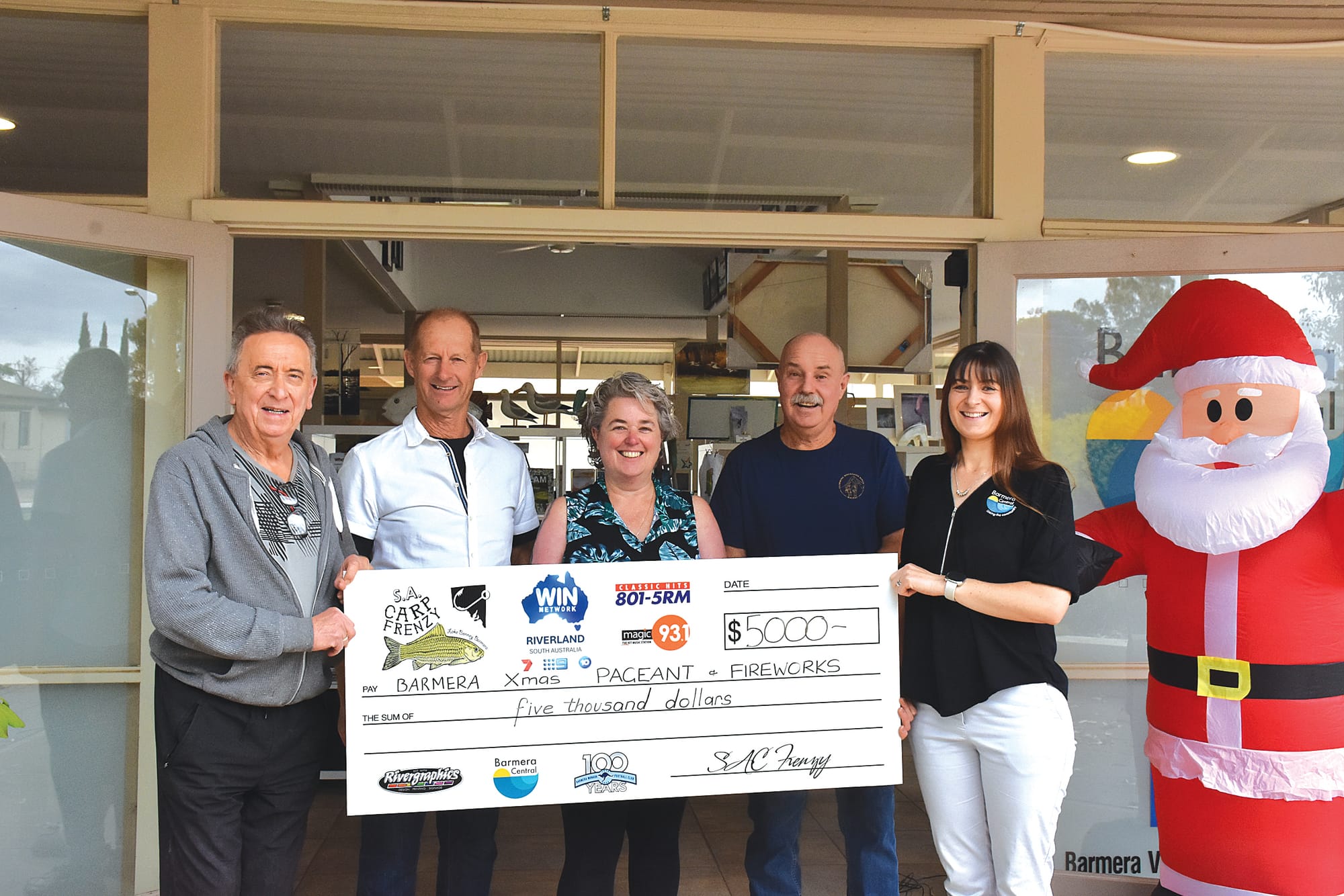 Local support for Barmera festive event