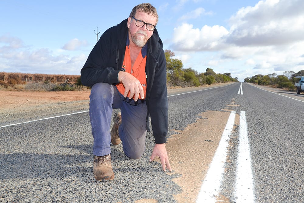 New Loxton to Moorook roadworks ‘beyond a joke’... JUST TAR-RIBLE