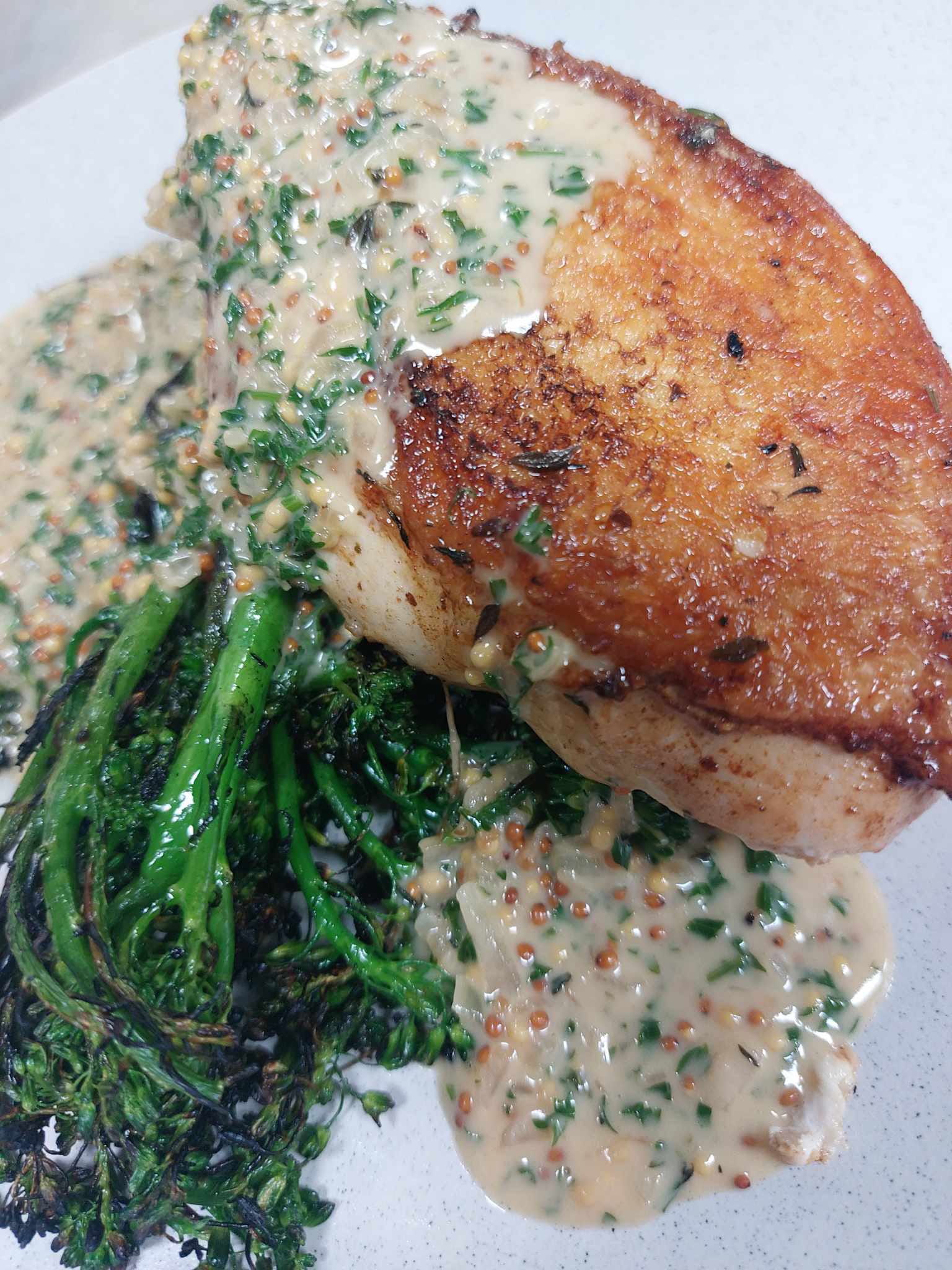 Hugh cooks with Hugh