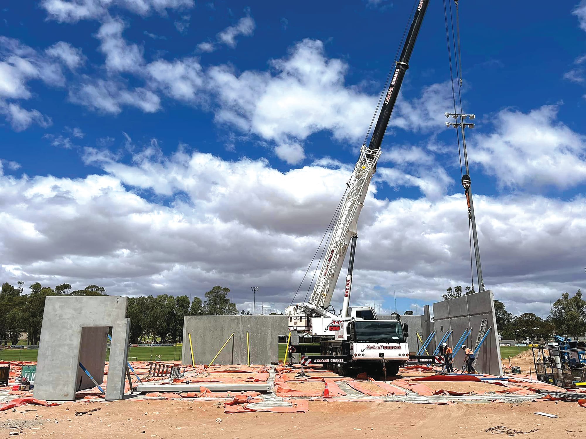 Waikerie community hub taking shape