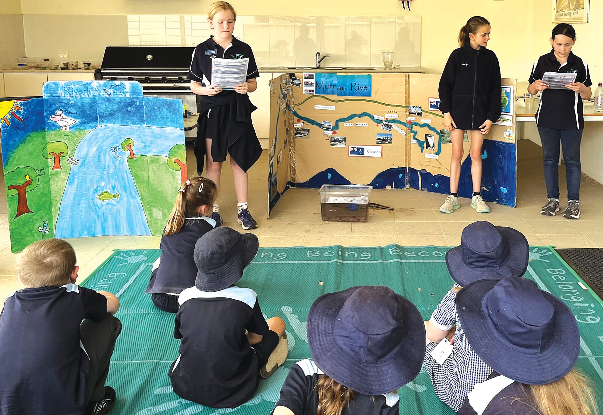 Schools connect for Riverlinx trips