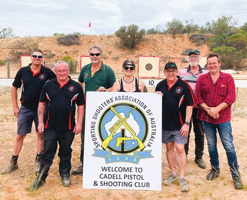 Shooting club hits the target