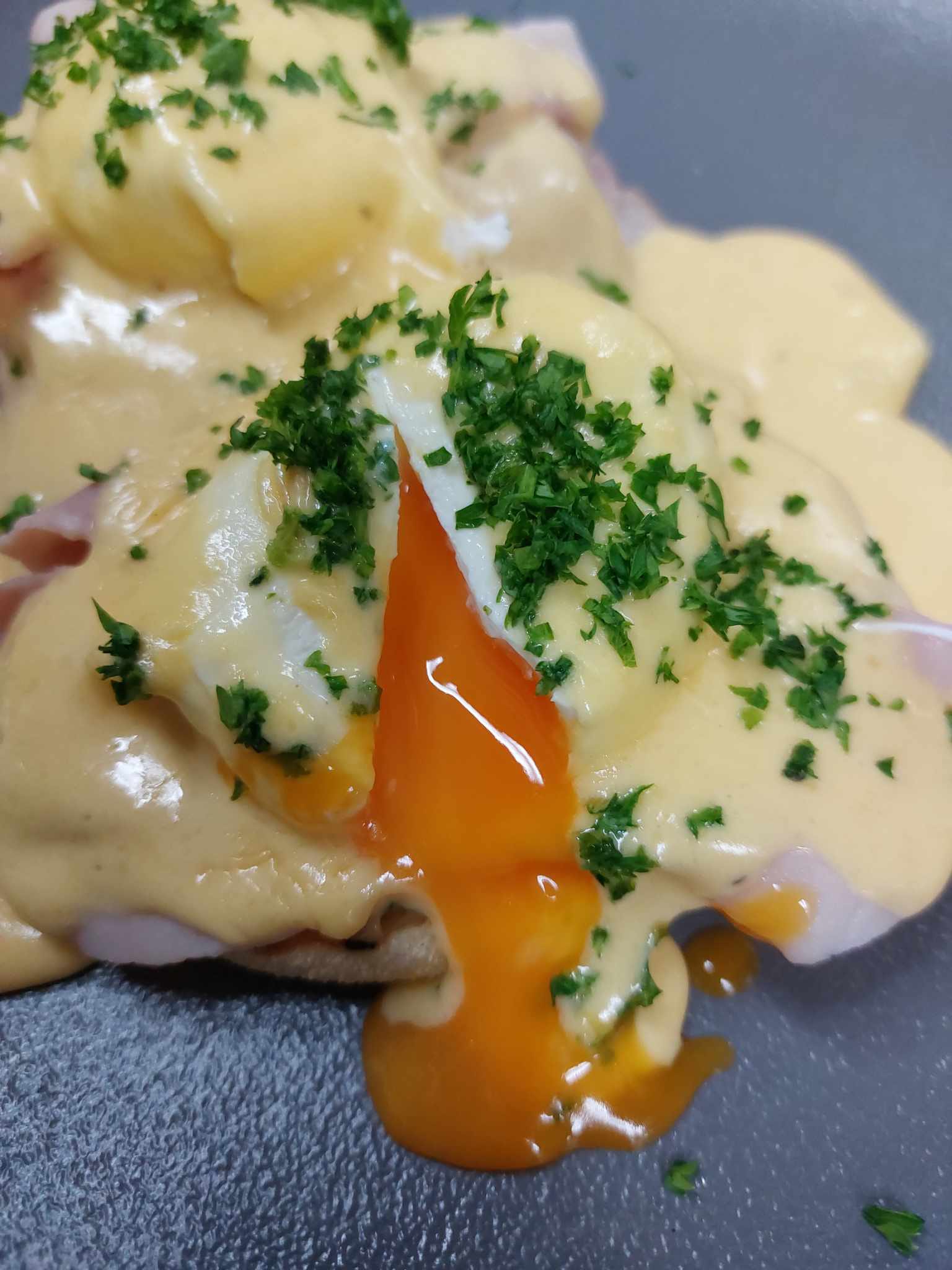 Hugh cooks with Hugh