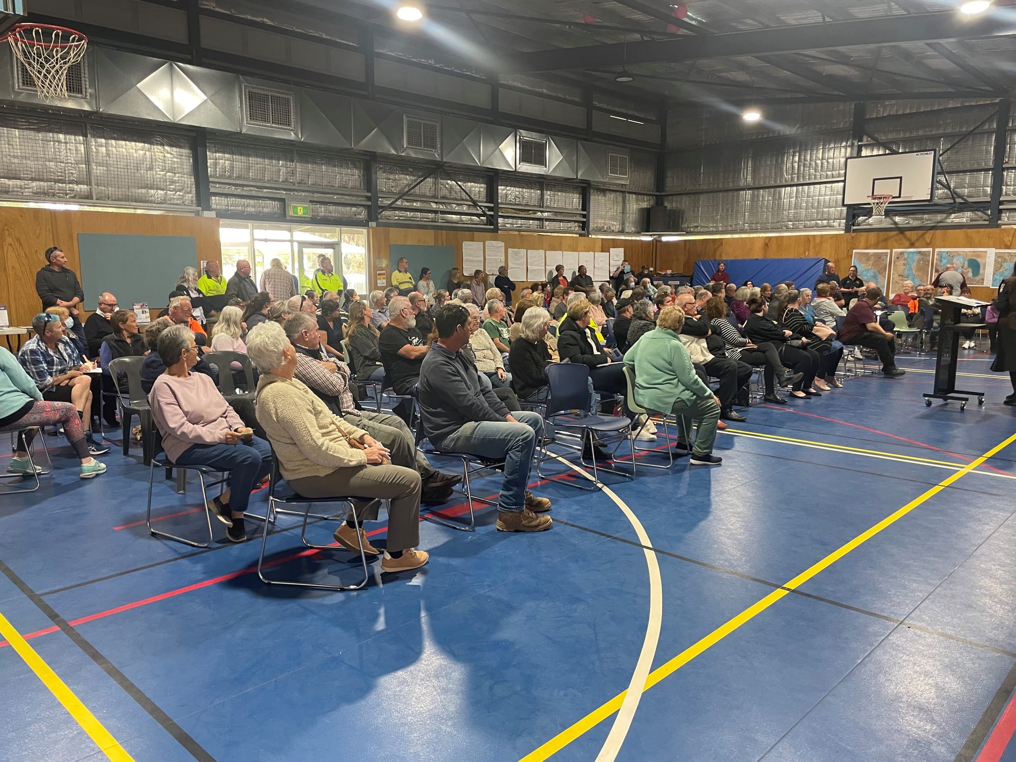 A few things about the Riverland flood meetings