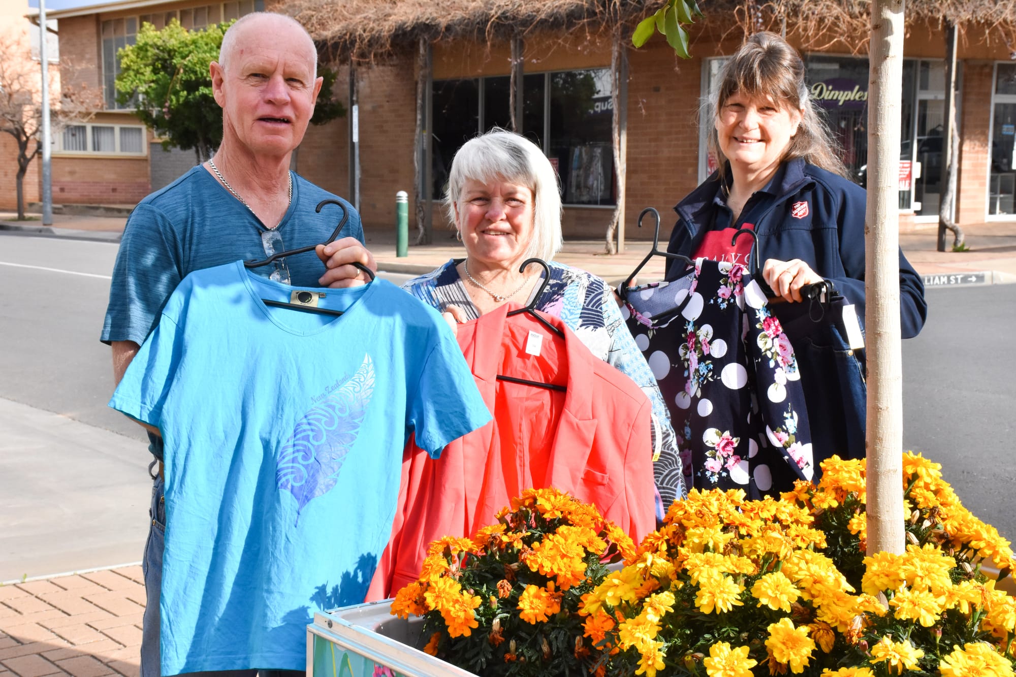 Fashion parade blooms during festival