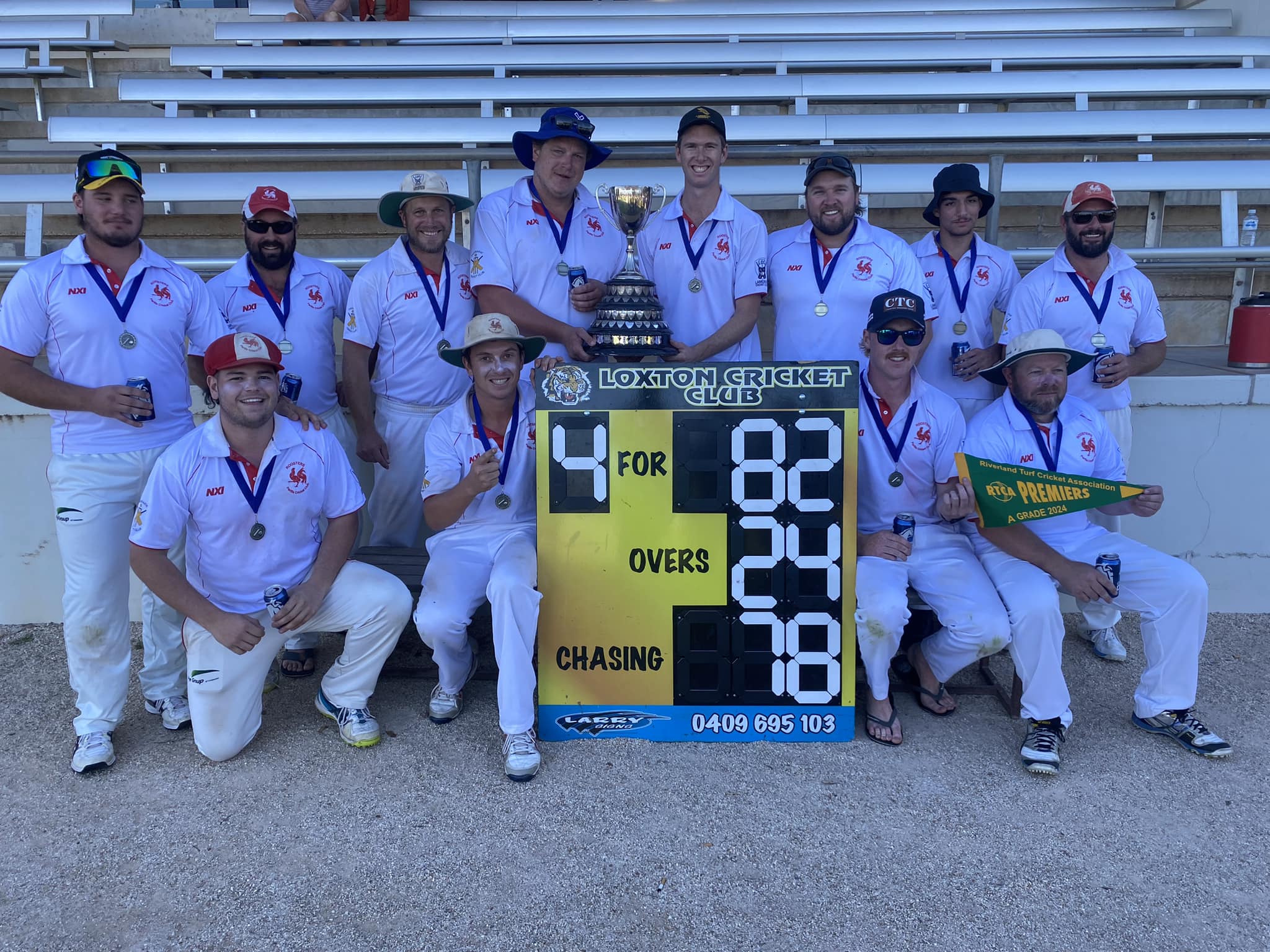 Parilla crowned A grade cricket champions