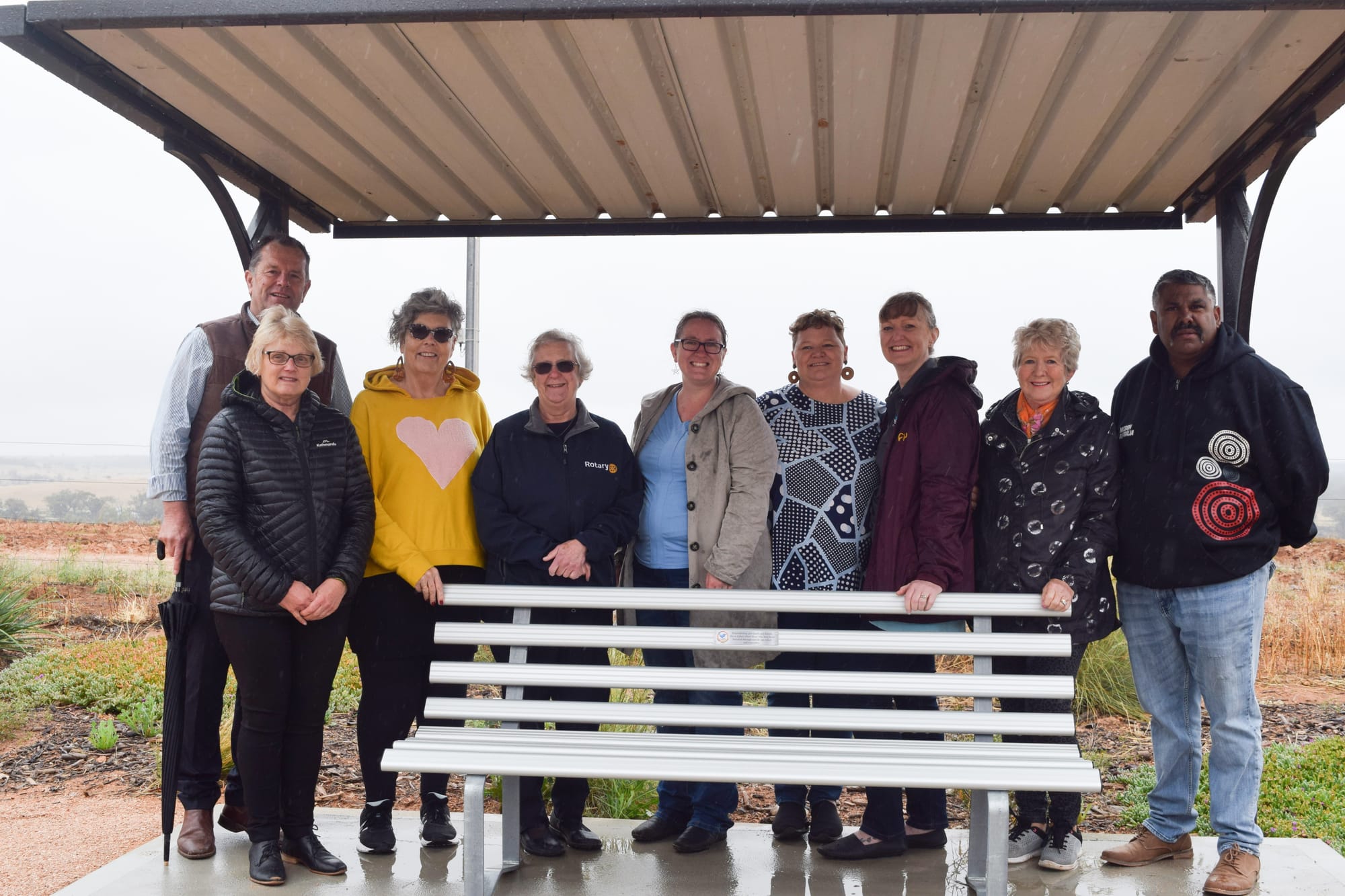 A place to reflect and enjoy Waikerie’s Silo Art