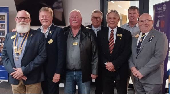 Loxton Rotary welcomes 2024-25 board