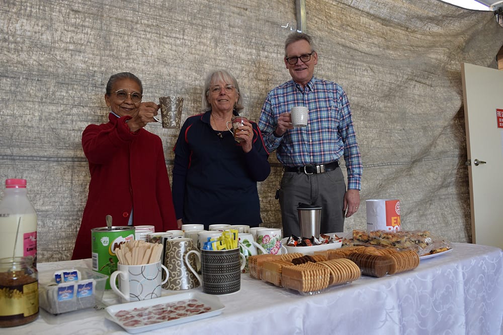 Rotary lends helping hand at COVID clinics