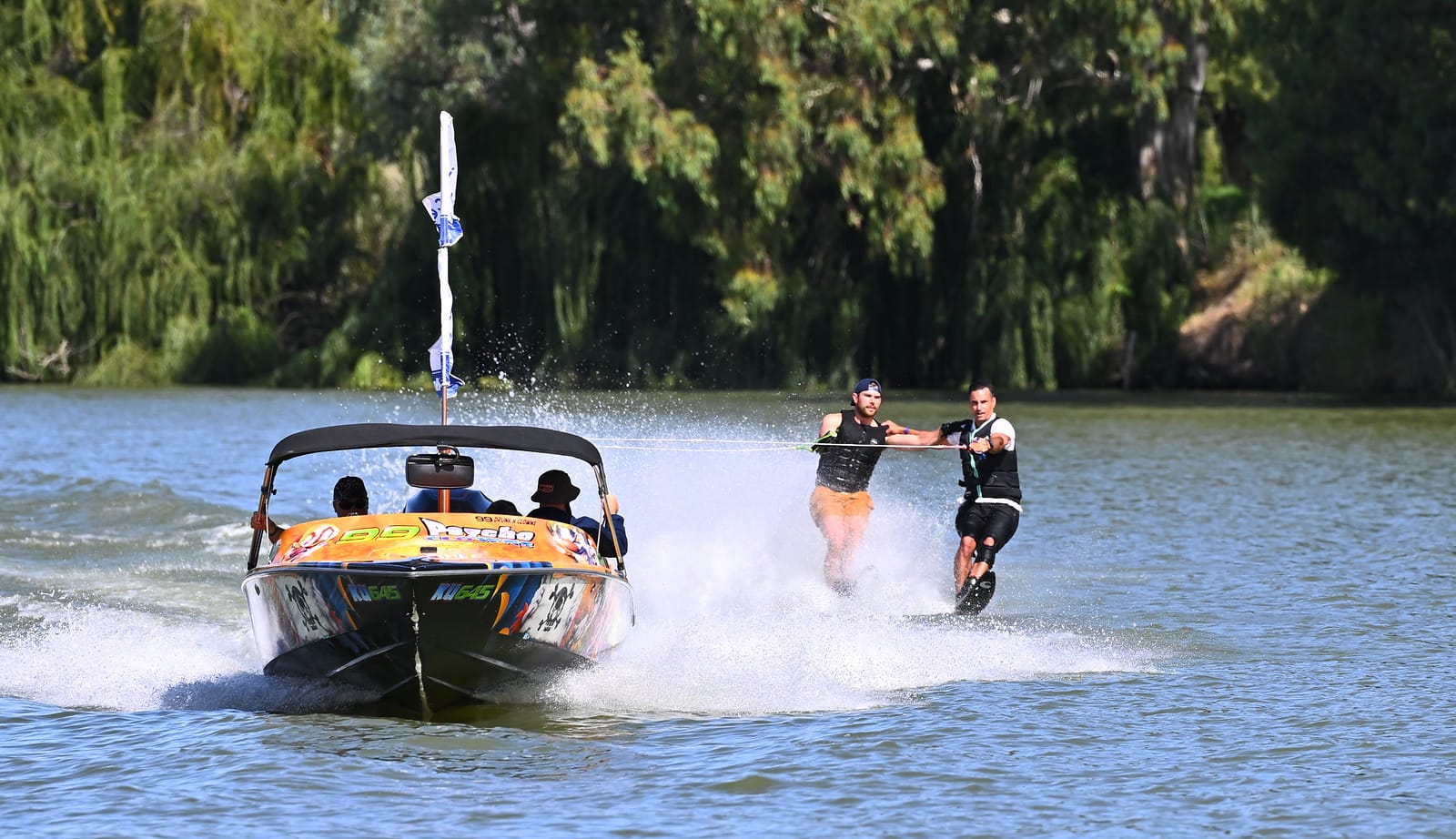Skiing for a reason through the Riverland