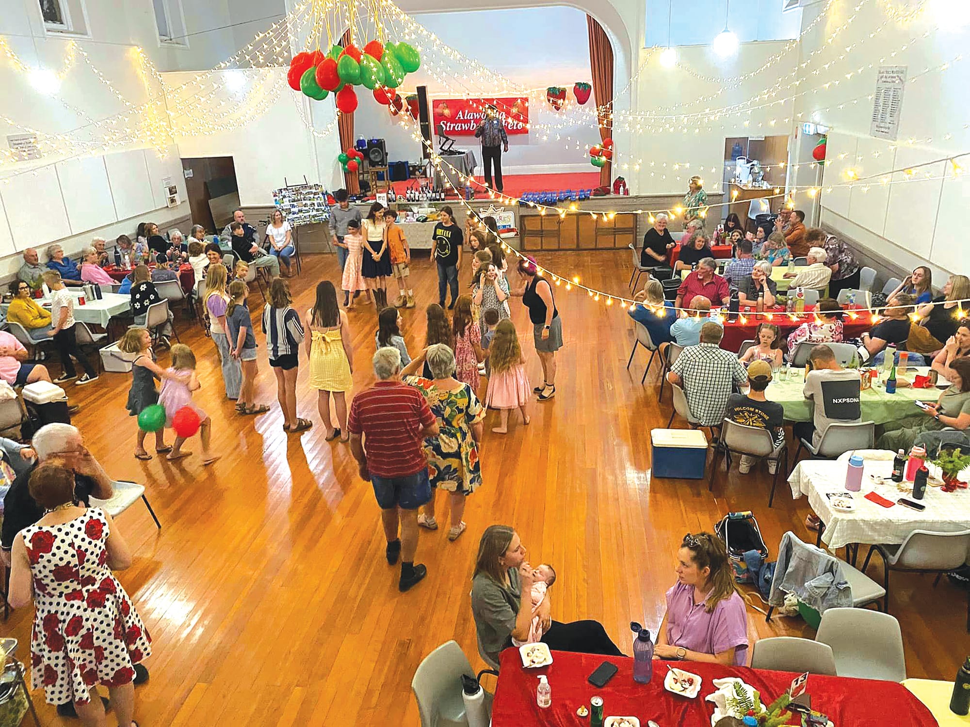 Strawberry fete success