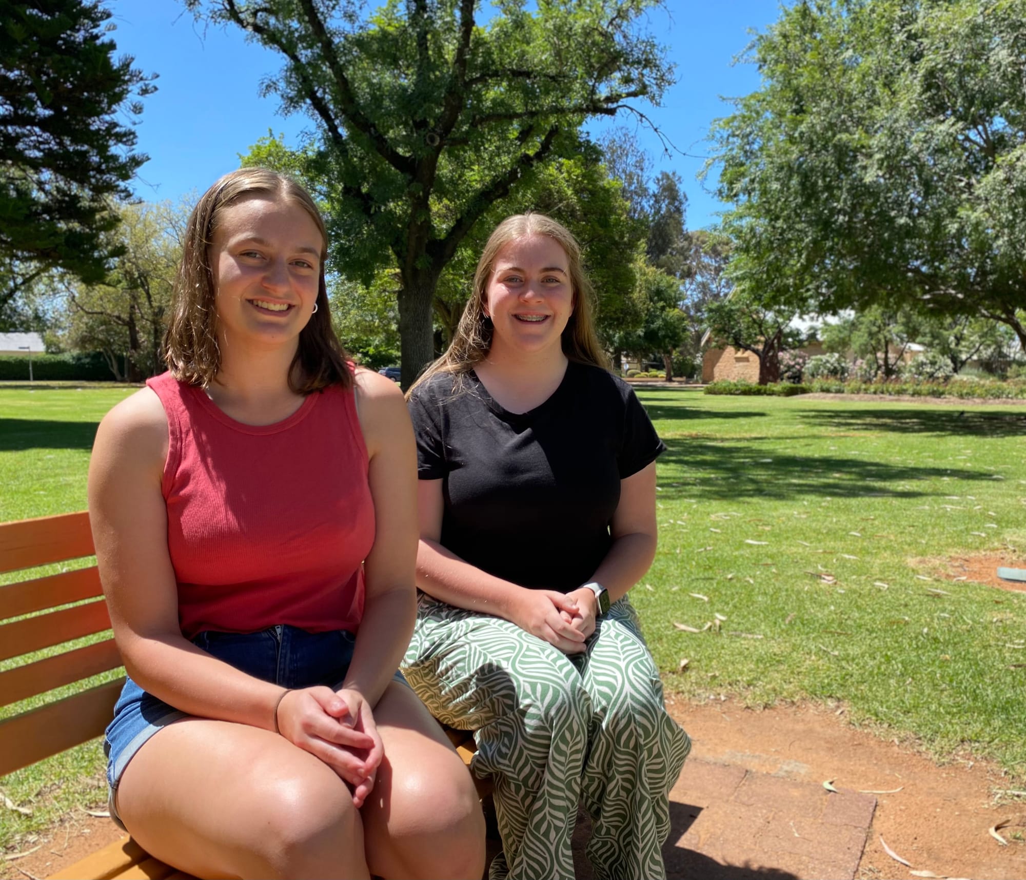 Melody and Rachel achieve excellence