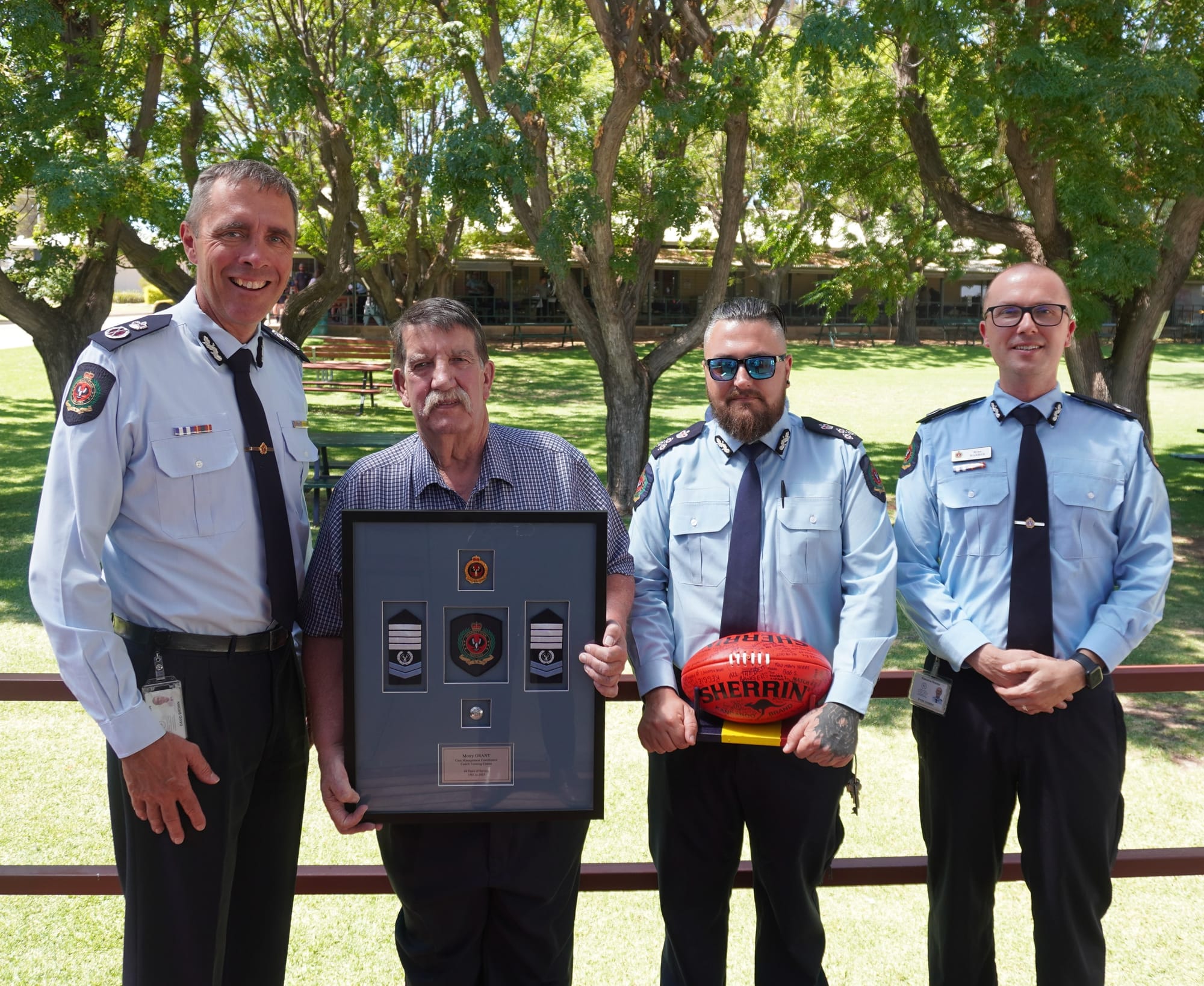 Morry’s service celebrated by Cadell Training Centre