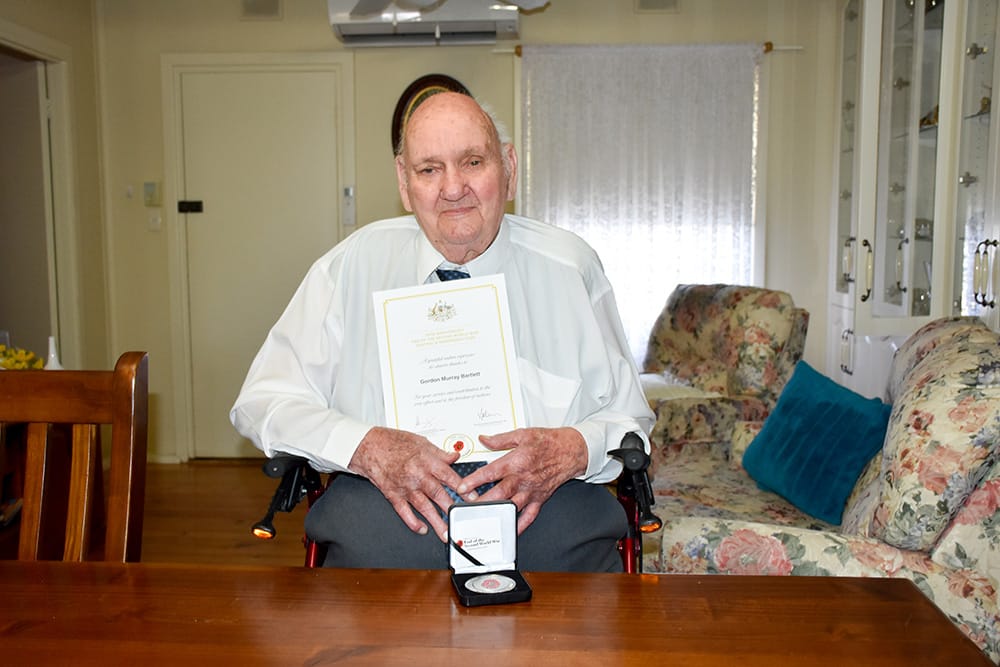 Barmera vet recognised for World War II service