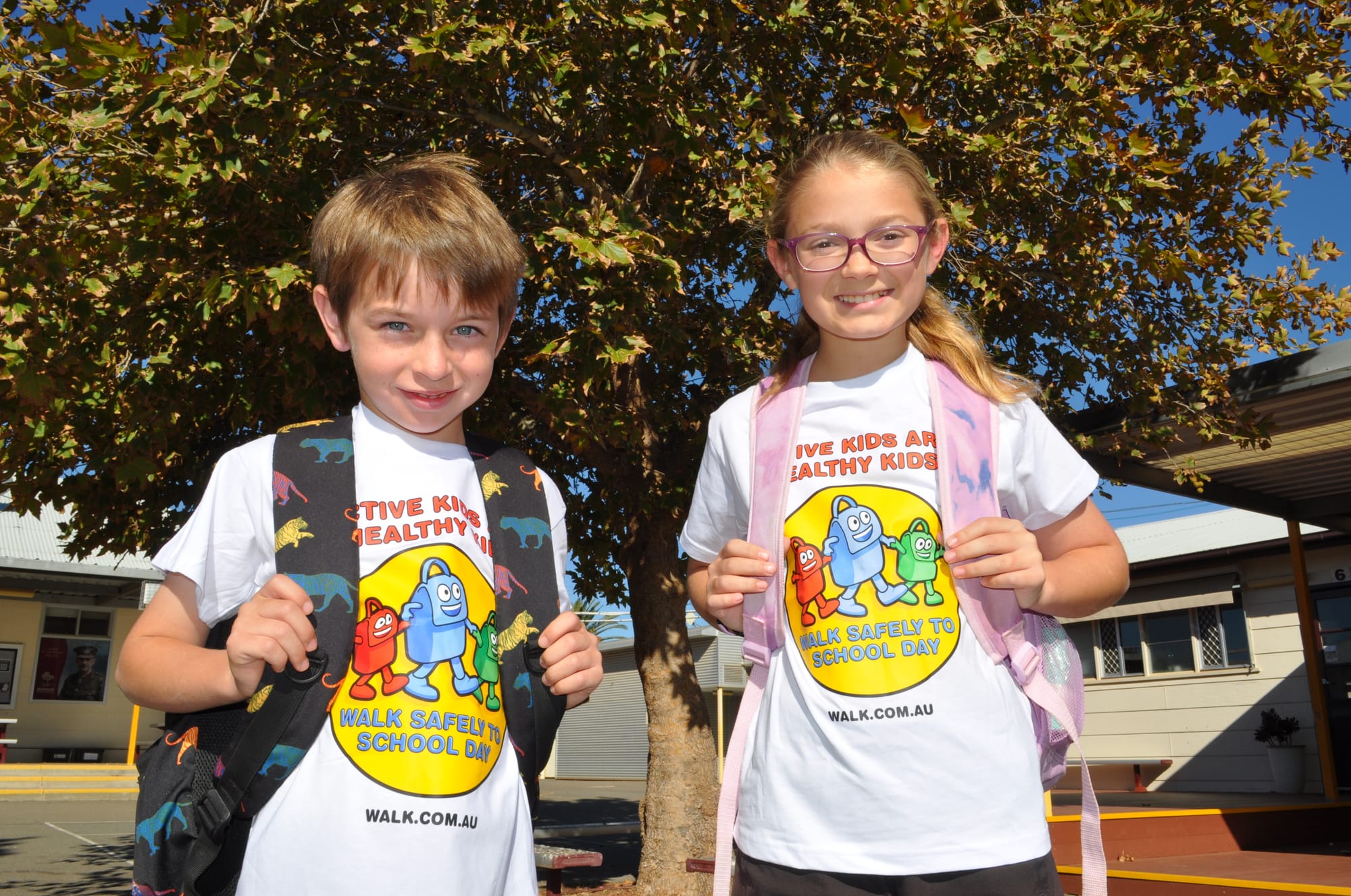 Riverland students walk the walk