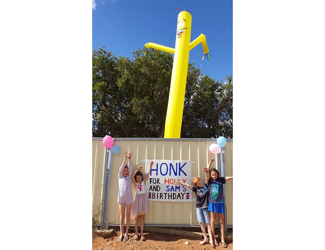 A birthday with a twist