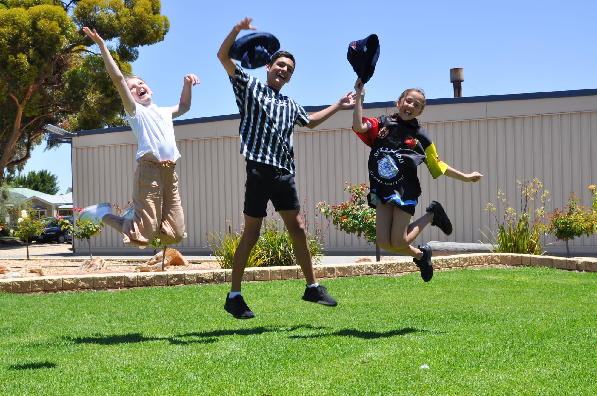 Years 6s jumping into high school