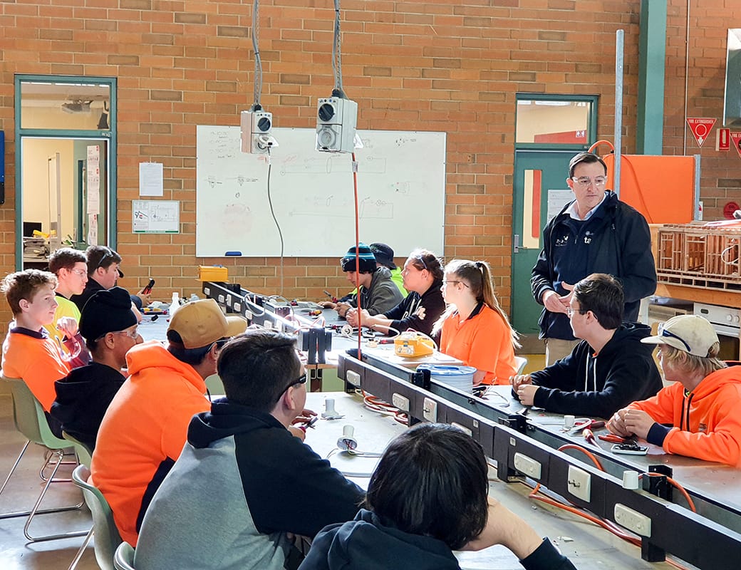 Try a Trade Day: Local students explore their future career options