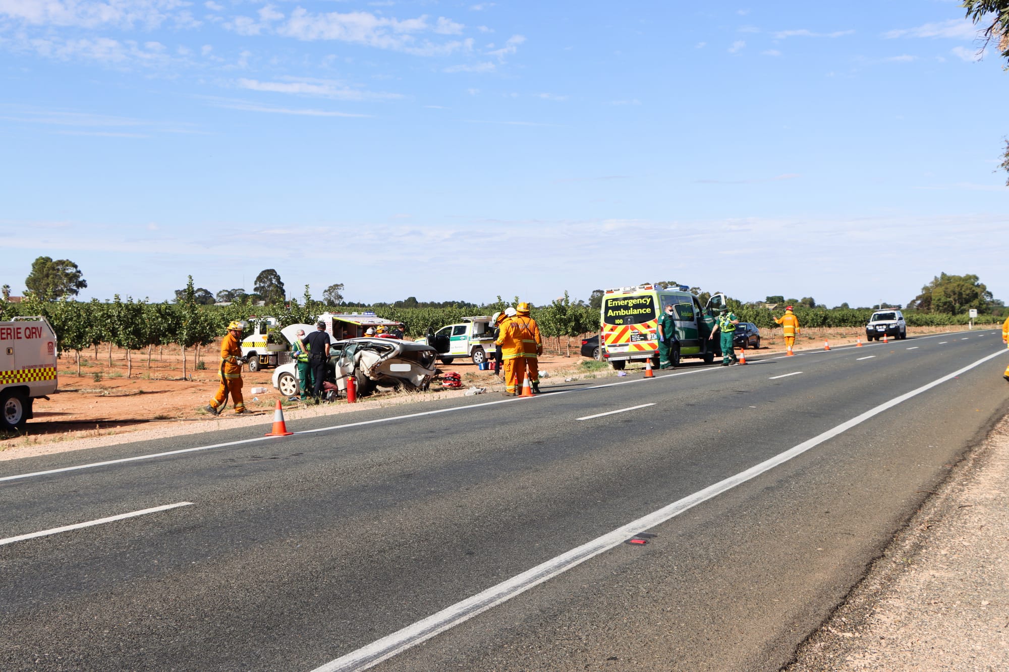 Fine after rear-end collision in Waikerie