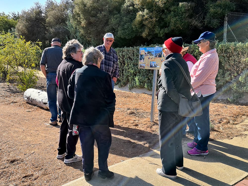 Locals support heritage walk