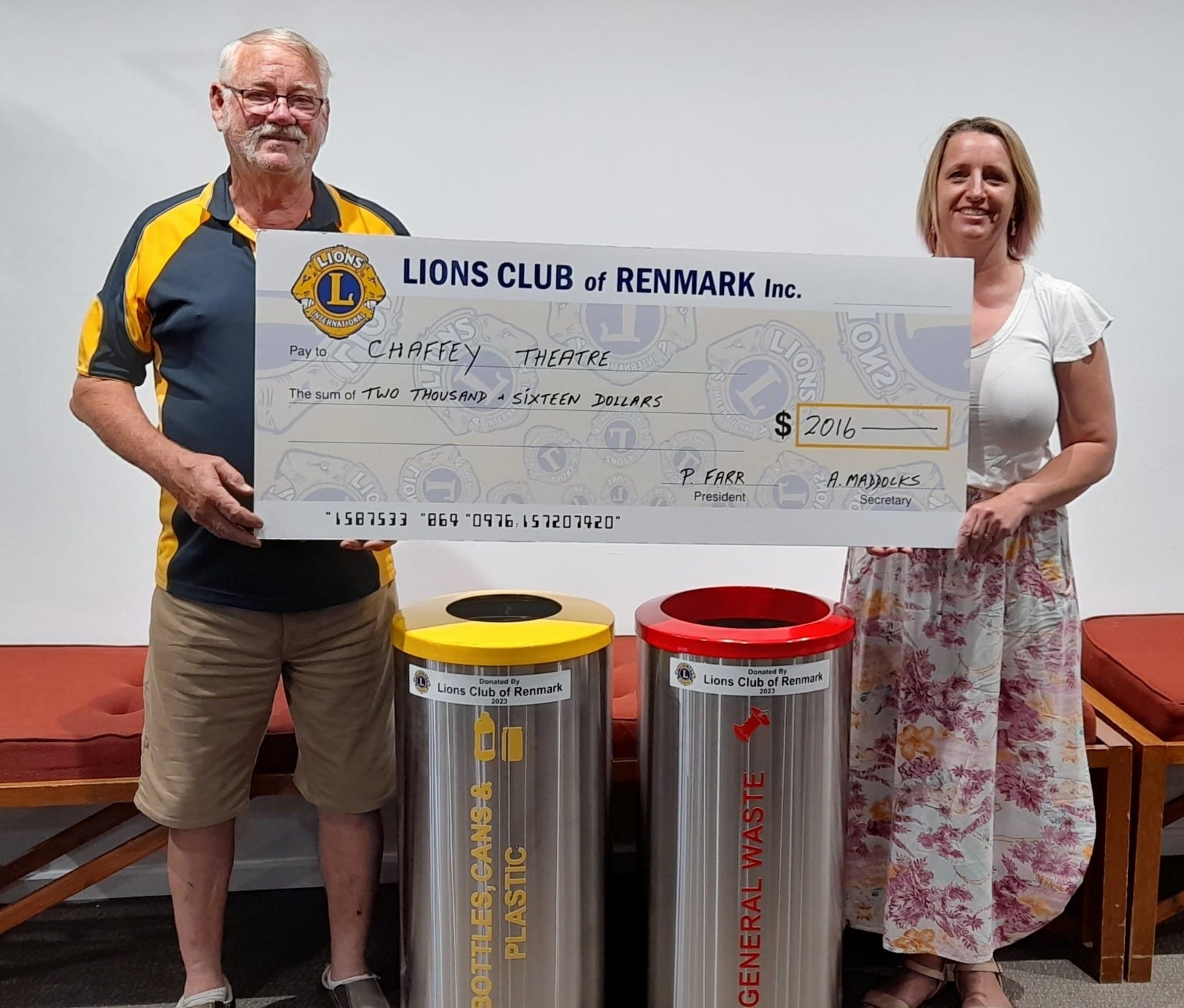 Lions funding to help theatre&rsquo;s recycling