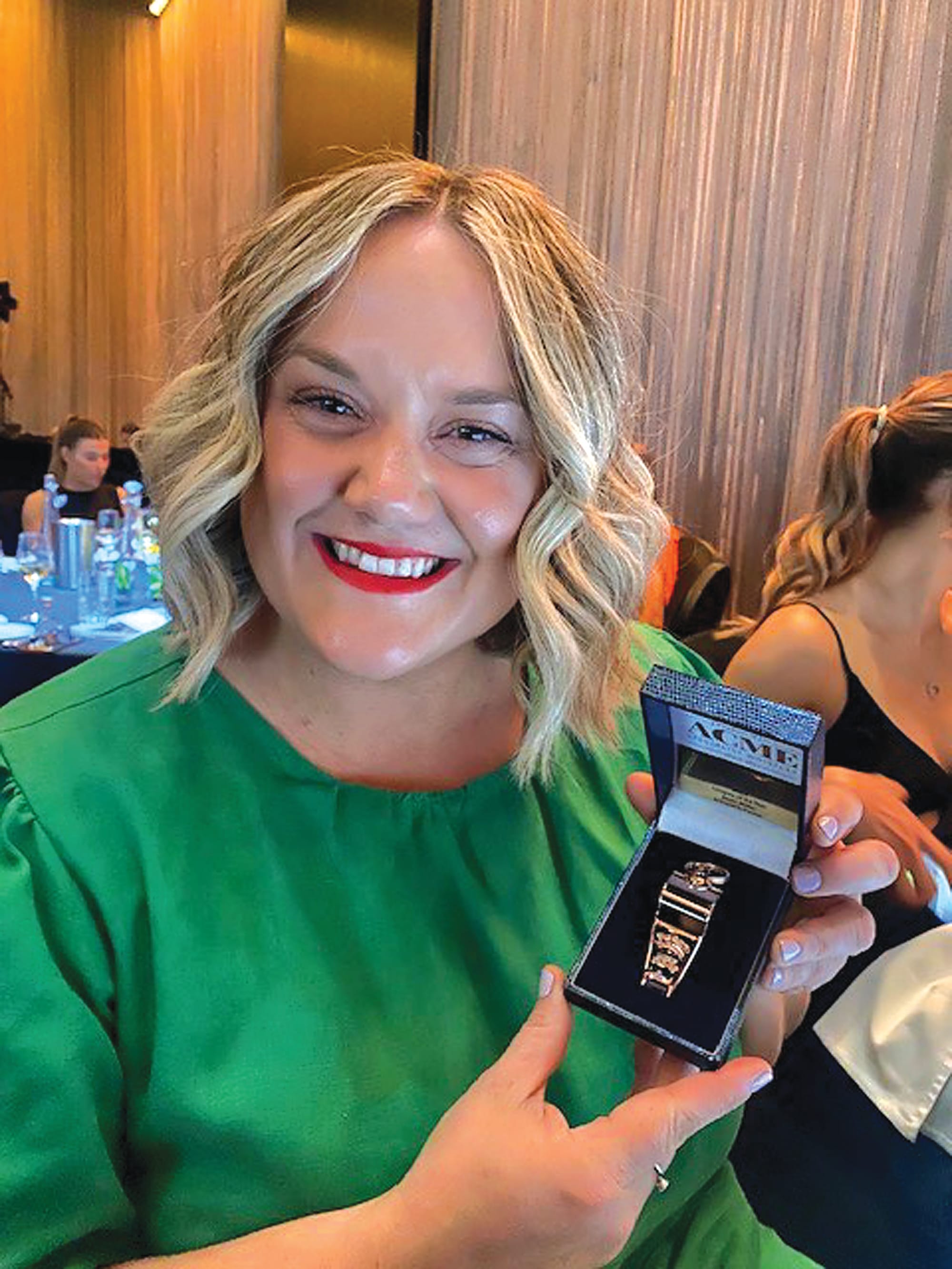 Netball umpire’s SA award