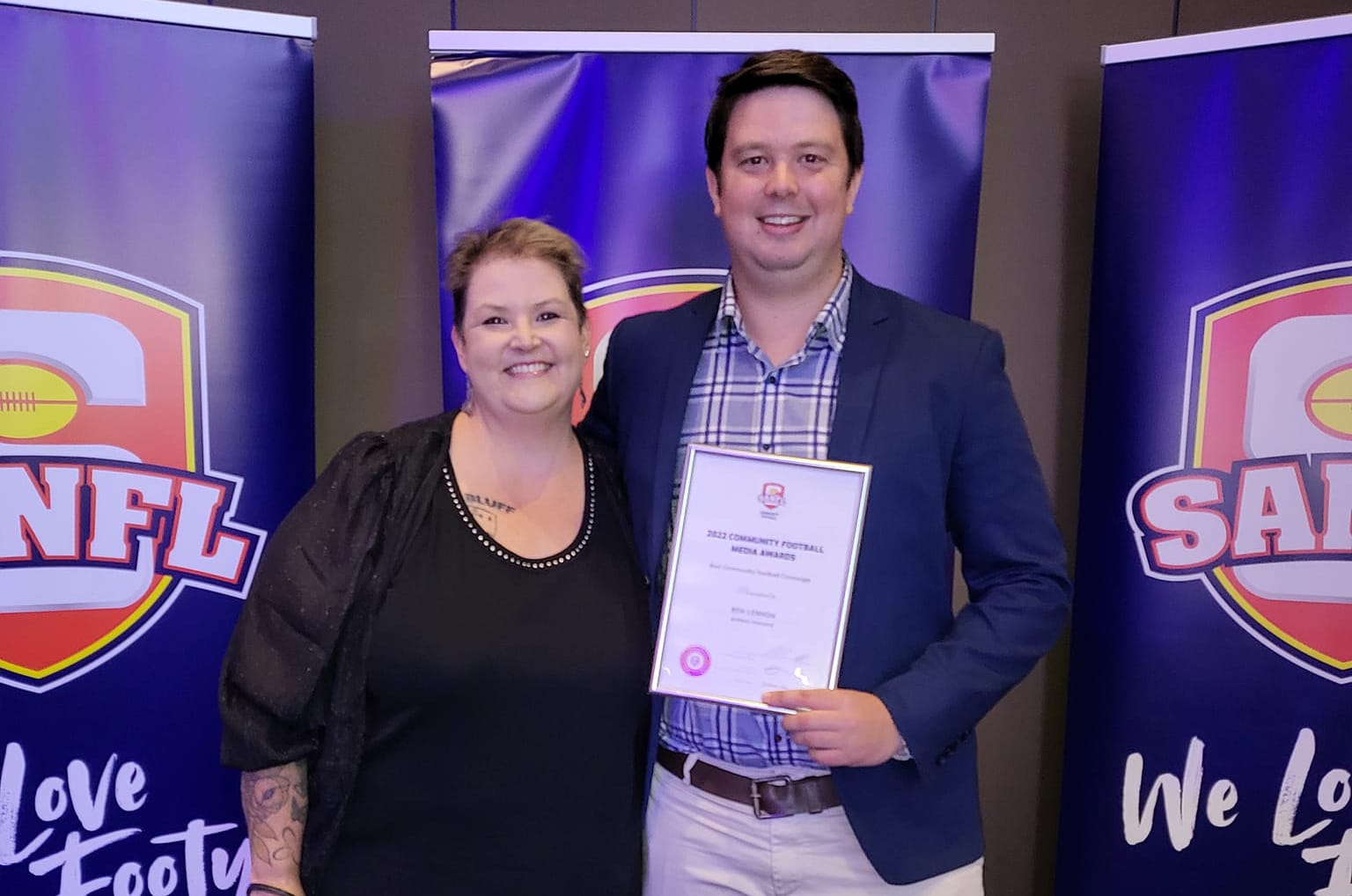 Sports editor’s SANFL award