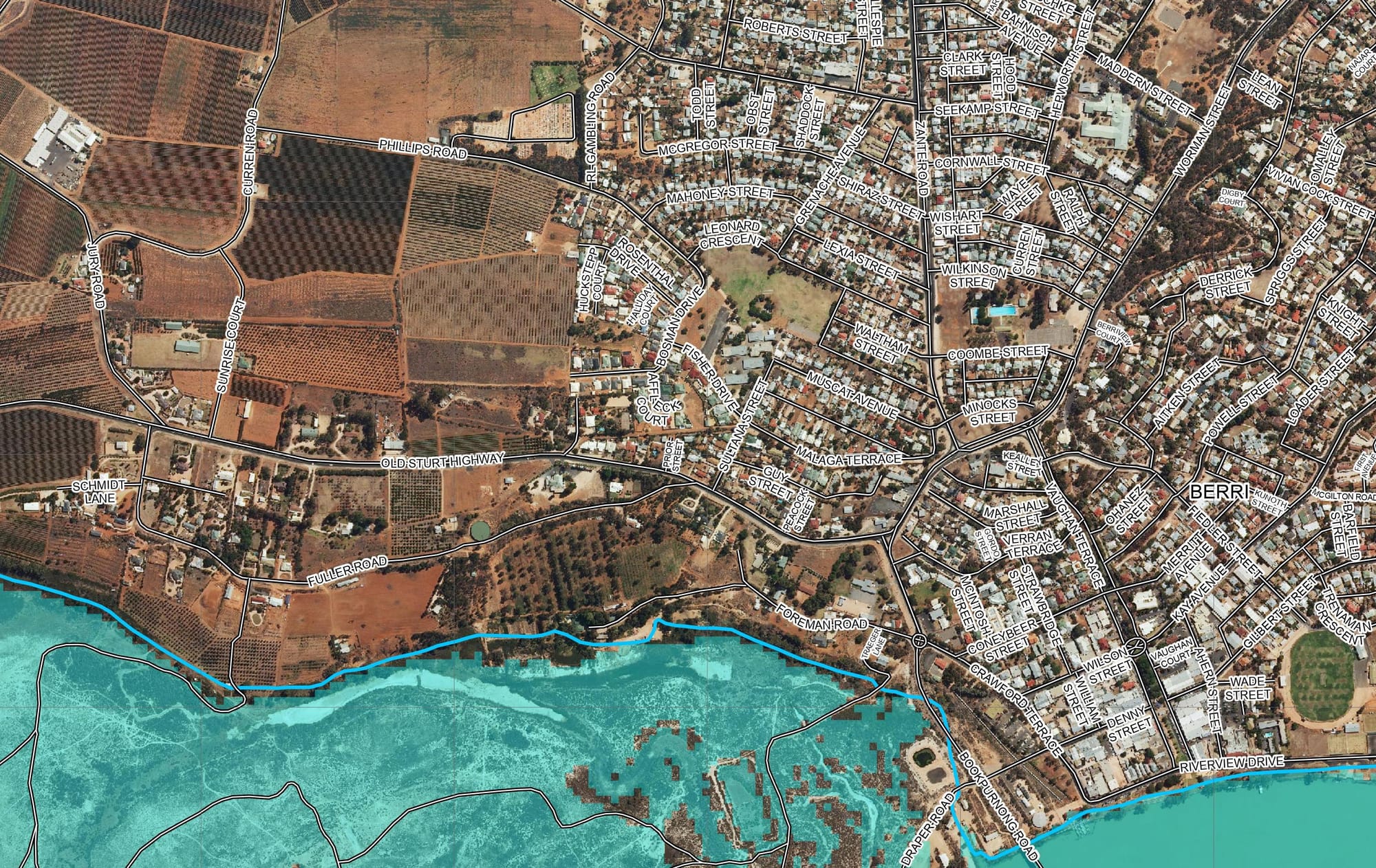 Flood mapping shows local river-front risks