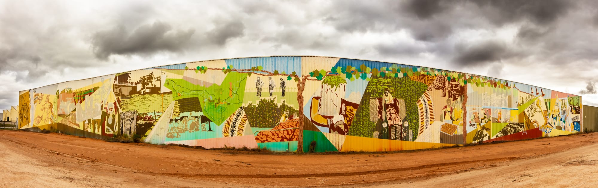 Activating stories and town pride through Berri murals