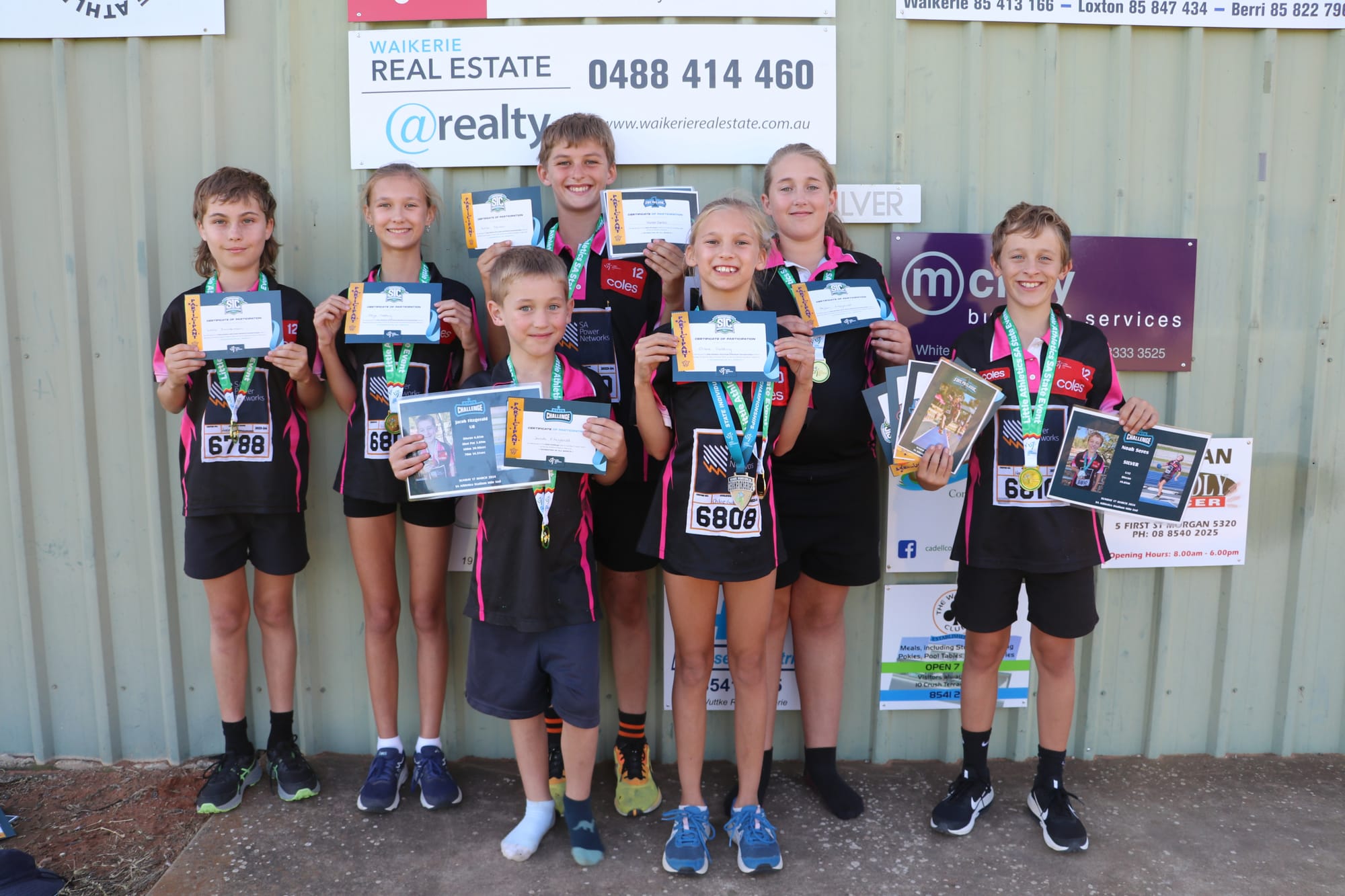 Medal success for Waikerie’s little athletes