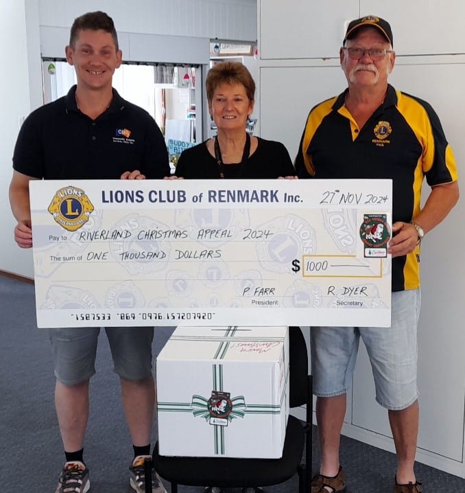Local Lions giving back to community