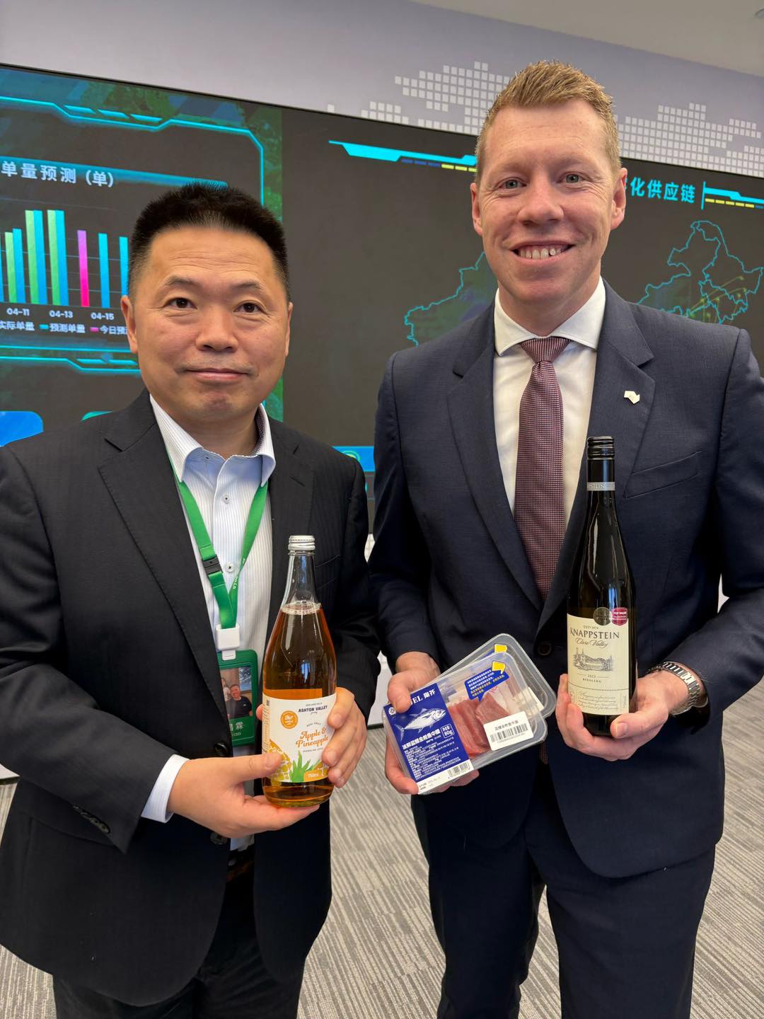 Joe talks wine in China