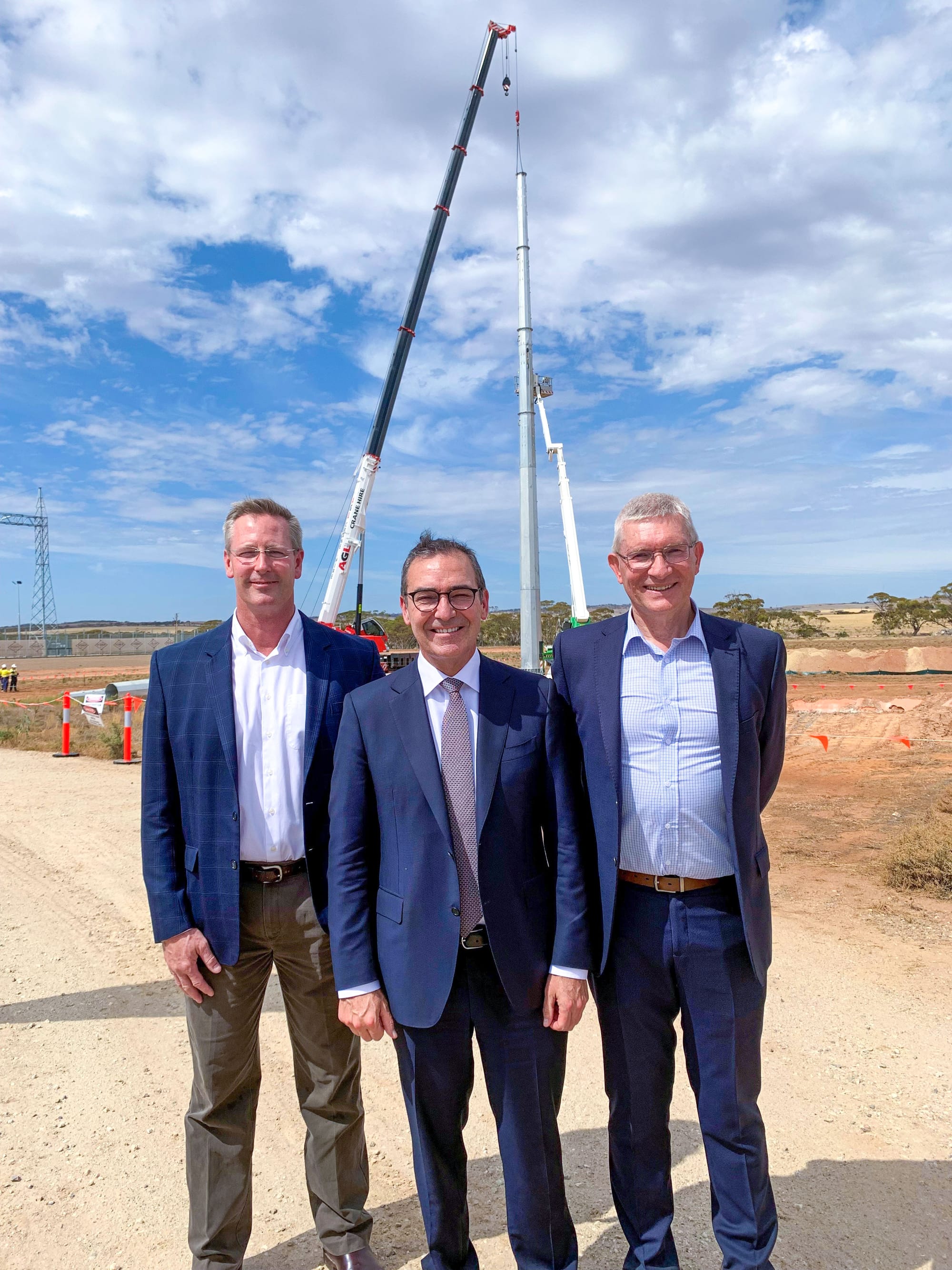 Breaking ground on new interconnector