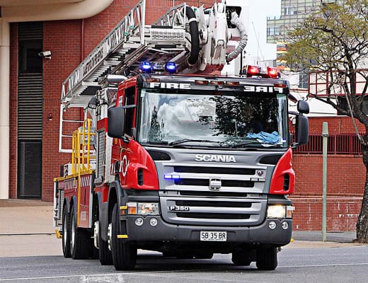 Suspicious fire at Loxton North