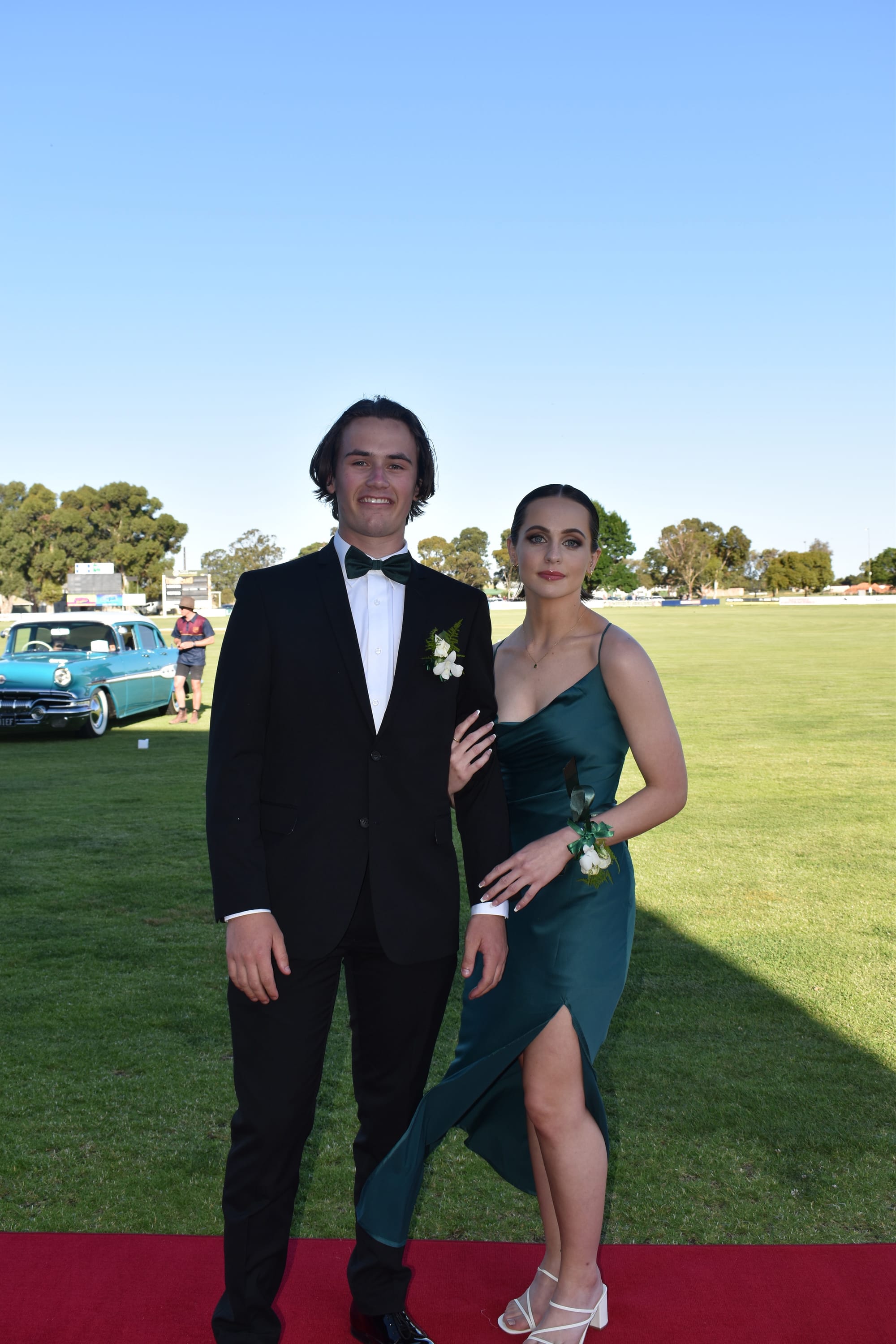 Jamie Heuzenroeder and Peta Nicholson