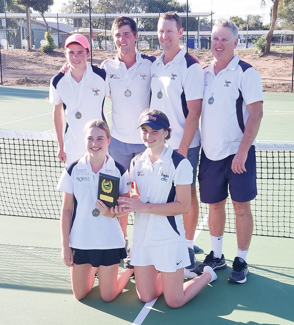 Junior program to keep delivering for Riverland tennis powerhouse… Six straight for Cobby