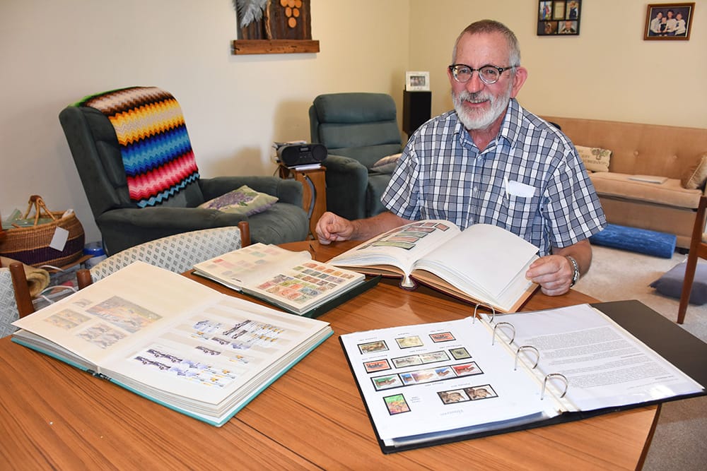 Philatelic group stuck on stamps and loving it