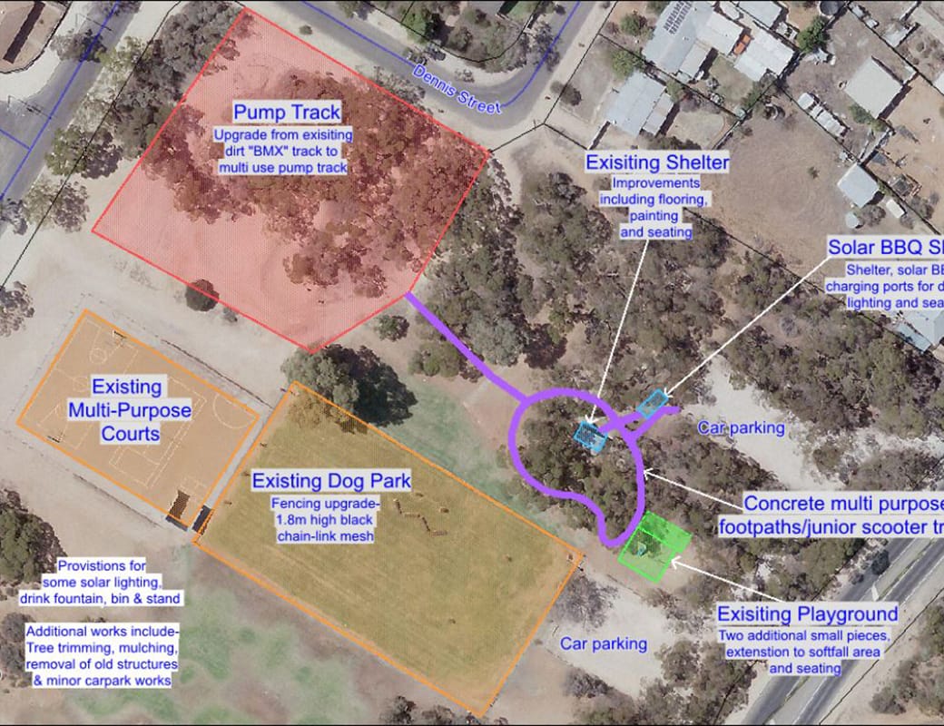 $300k Apex Park project concept