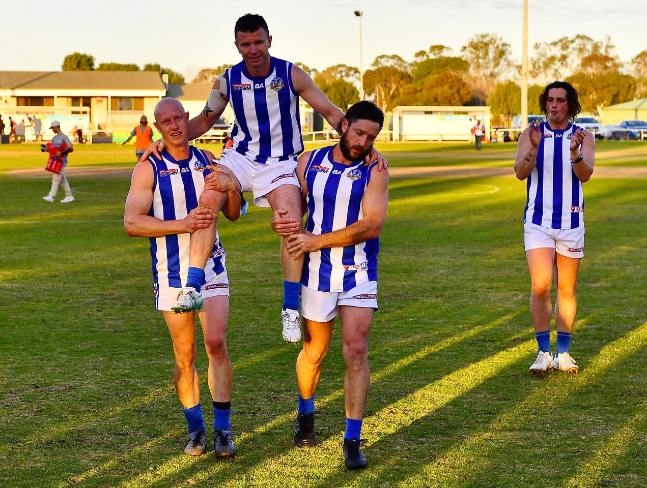 Thorpe’s milestone marked in style
